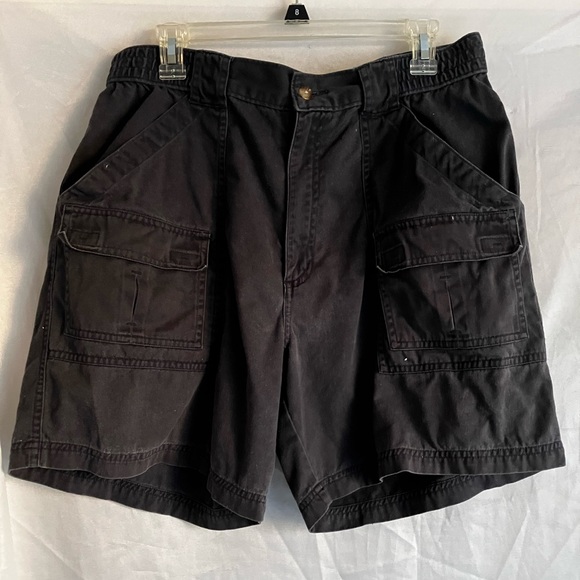 EUC Men’s Black Shorts, 36” W no name brand - Picture 1 of 4